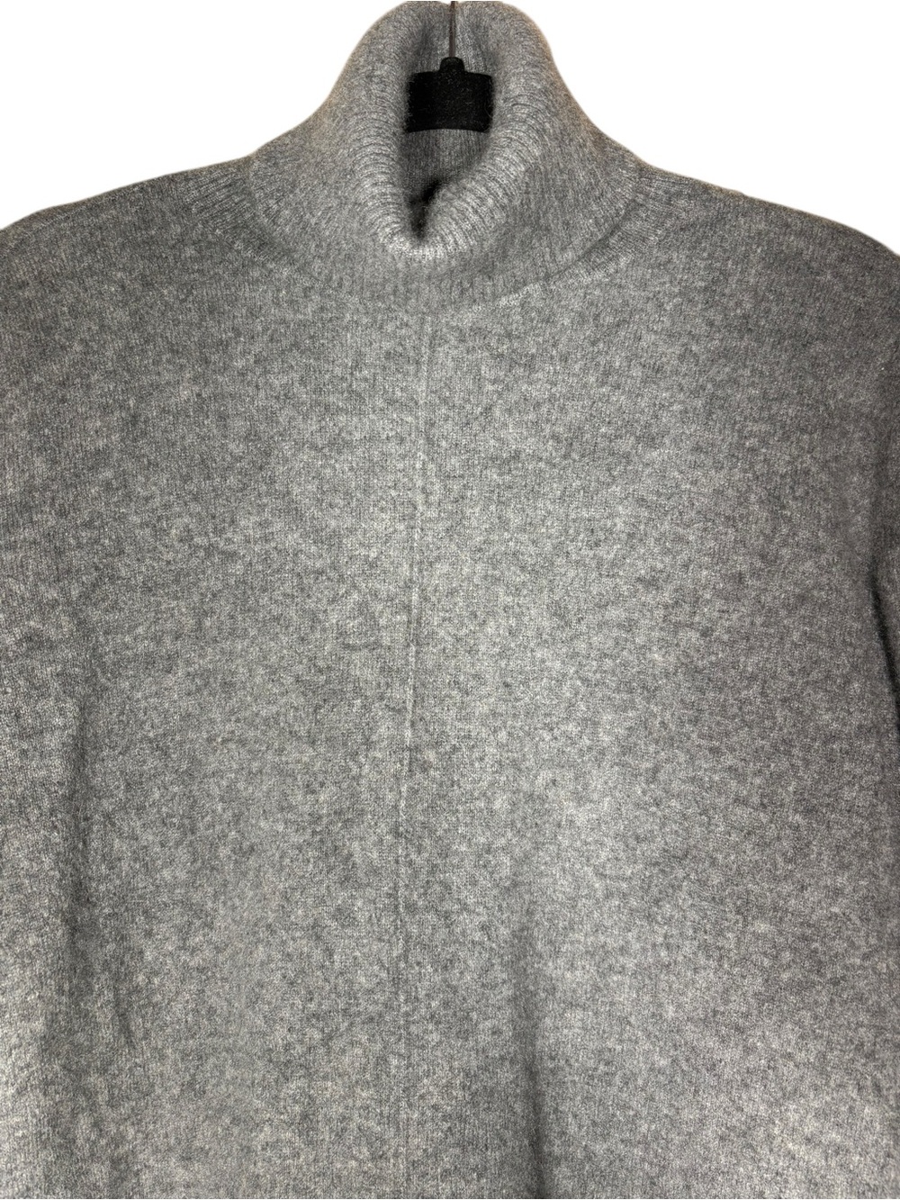 CHARTER CLUB | Women’s Grey Pure Cashmere Turtleneck Sweater size L Quiet Luxury - Picture 7 of 12